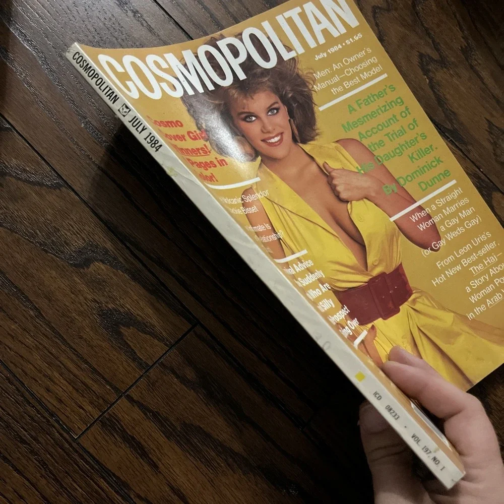 Cosmopolitan Magazine July 1984 - Cosmo Model Search Winner Tomilyn Richardson